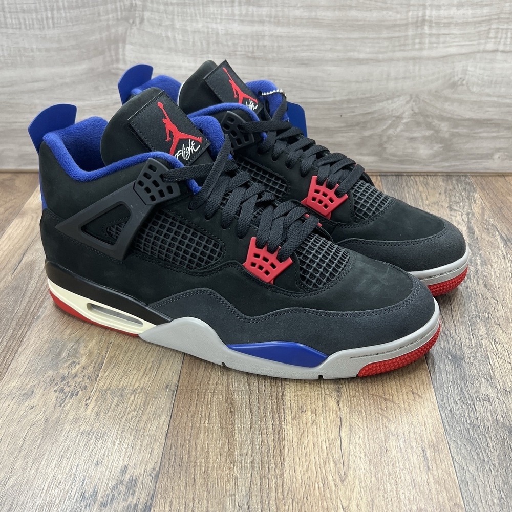 Mens 9 - Air Jordan 4 Retro Rare Air Gold Lettering FV5029-003 B-GRADE - Picture 6 of 8
